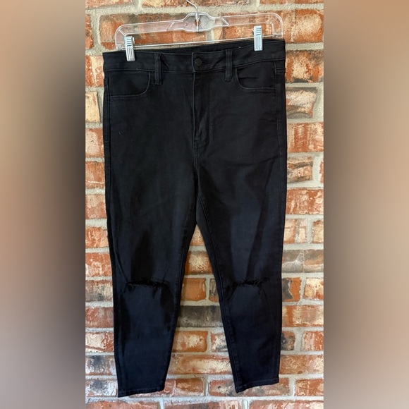 American Eagle Outfitters Denim - American Eagle Outfitters Women’s Supet Hi-Rise jegging Black  Jeans